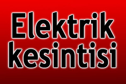Elektrik kesintisi