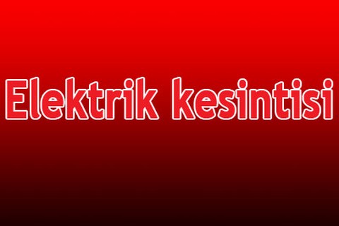 Elektrik kesintisi