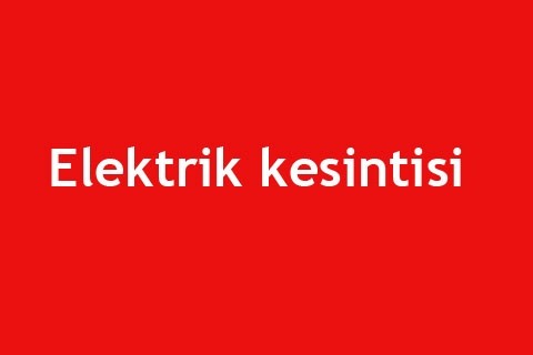 Elektrik kesintisi