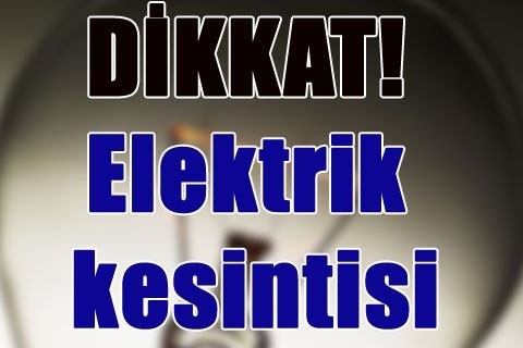 Elektrik kesintisi