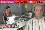 Elteksmak’a, AB Kalite Ödülü