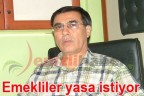 Emekliler yasa istiyor