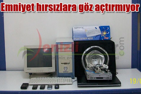 Emniyet hırsızlara göz açtırmıyor