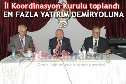 EN FAZLA YATIRIM DEMİRYOLUNA
