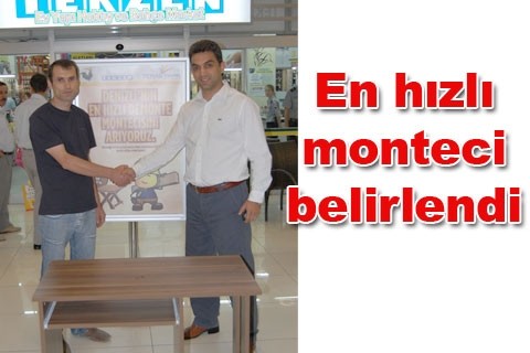 En hızlı monteci belirlendi