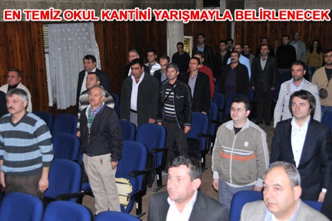 EN TEMİZ OKUL KANTİNİ YARIŞMAYLA BELİRLENECEK