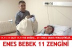 ENES BEBEK 11 ZENGİNİ