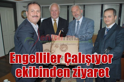 Engelliler Çalışıyor ekibinden ziyaret
