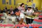 Engelliler, çalışmaya başlıyor