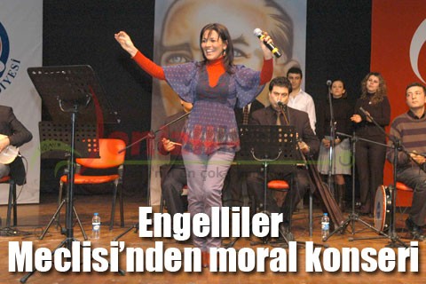 Engelliler Meclisi’nden moral konseri