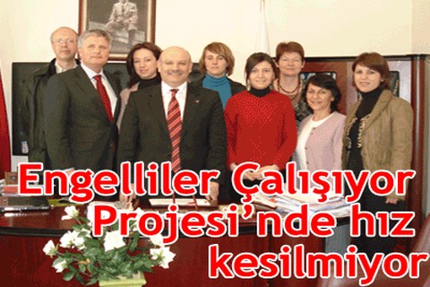 Engellilerin projesi devam ediyor