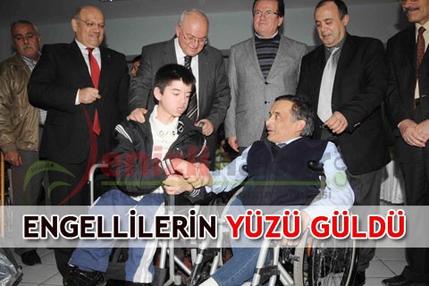 ENGELLİLERİN YÜZÜ GÜLDÜ