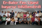 Er-Bakır Fen Lisesi başarıyı ödüllendirdi