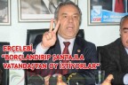 ERÇELEBİ, “BORÇLANDIRIP ŞANTAJLA VATANDAŞTAN OY İSTİYORLAR”