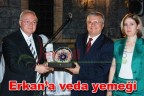 Erkan’a veda yemeği