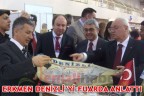 ERKMEN DENİZLİ’Yİ FUARDA ANLATTI
