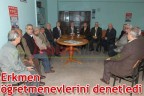 Erkmen öğretmenevlerini denetledi