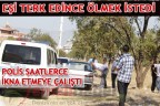 Eşi terk edince ölmek istedi