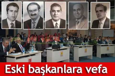 Eski başkanlara vefa