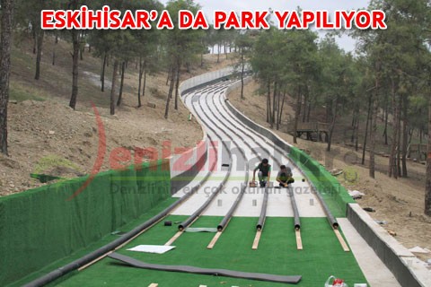 Eskihisar’a da park yapılıyor
