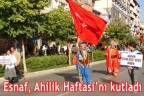 Esnaf, Ahilik Haftası’nı kutladı