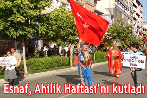 Esnaf, Ahilik Haftası’nı kutladı