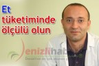 Et tüketiminde ölçülü olun