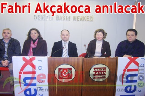 Fahri Akçakoca anılacak