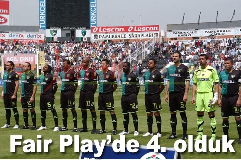 Fair Play’de 4. olduk