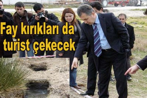 Fay kırıkları da turist çekecek