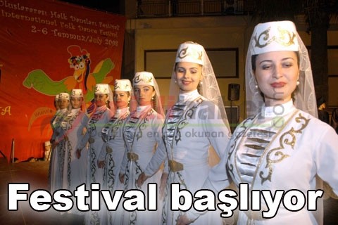 Festival başlıyor