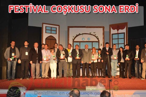 FESTİVAL COŞKUSU SONA ERDİ