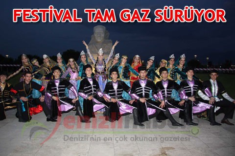 FESTİVAL TAM GAZ SÜRÜYOR