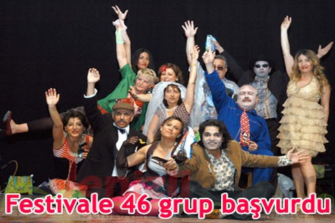 Festivale 46 grup başvurdu
