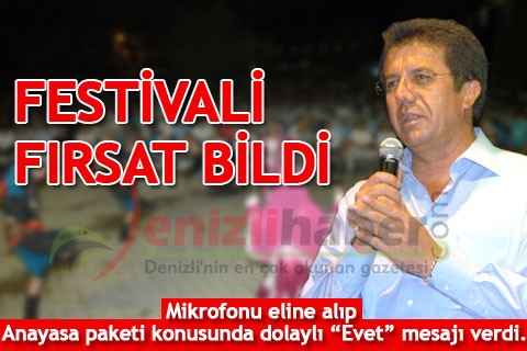 FESTİVALİ FIRSAT BİLDİ