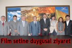 Film setine duygusal ziyaret