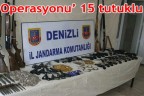 “Fişek Operasyonu’ 15 tutuklu