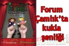 Forum Çamlık’ta kukla şenliği