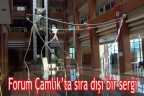 Forum Çamlık’ta sıra dışı bir sergi
