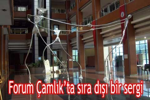 Forum Çamlık’ta sıra dışı bir sergi