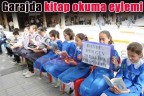 Garajda kitap okuma eylemi