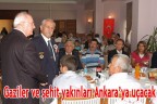 Gaziler ve şehit yakınları Ankara’ya uçacak
