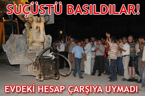 GECE YIKIMINA ENGEL OLDULAR!