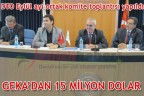 GEKA’DAN 15 MİLYON DOLAR