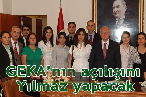 GEKA’nın açılışını Yılmaz yapacak