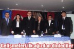 Gelişmeleri ilk ağızdan dinlediler