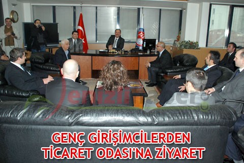 GENÇ GİRİŞİMCİLERDEN TİCARET ODASI’NA ZİYARET