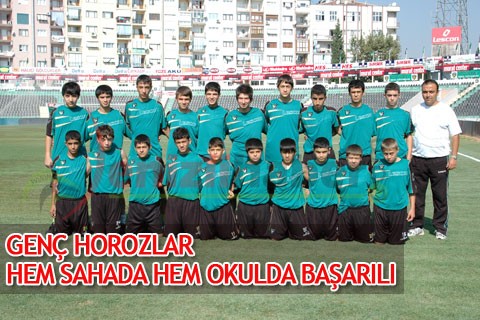 GENÇ HOROZLAR HEM SAHADA HEM OKULDA BAŞARILI