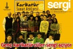 Genç karikatürcüler sergi açıyor