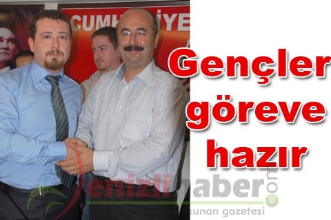 Gençler göreve hazır
